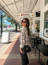 Load image into Gallery viewer, Montana Distressed Plaid Top {5 colors}