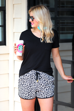 Load image into Gallery viewer, SUMMATIME SHORTS in White Leopard