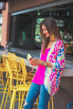 Load image into Gallery viewer, Everly Colorful Leopard Kimono