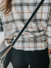 Load image into Gallery viewer, Montana Distressed Plaid Top {5 colors}