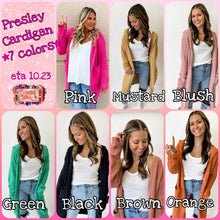 Load image into Gallery viewer, Presley Cardigan - 7 colors