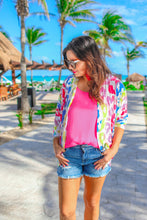 Load image into Gallery viewer, Everly Colorful Leopard Kimono