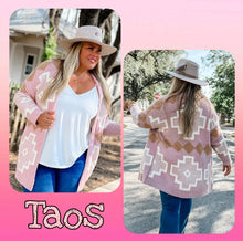 Load image into Gallery viewer, Aztec Reversible Cardigan {4 colors}