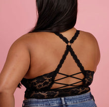 Load image into Gallery viewer, Juliette Lace Bralette in Black