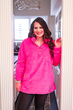 Load image into Gallery viewer, Elle Hot Pink Pullover
